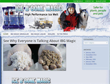 Tablet Screenshot of ibgmagic.com